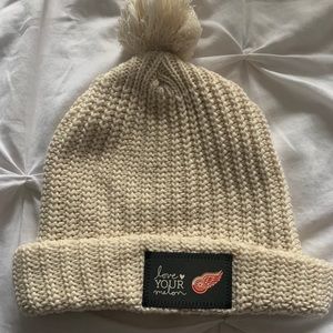 Love Your Melon Detroit Red Wings Beanie